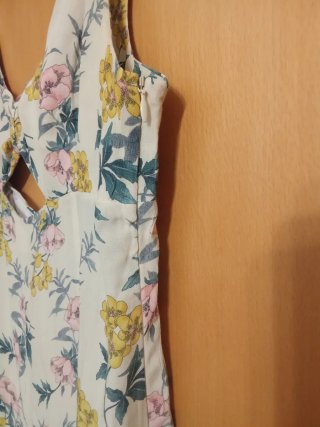Mono largo Zara Estampado Tirantes Talla L