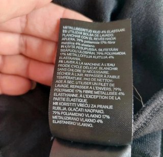Abito nero glitterato con spalline sottili