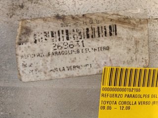 REFUERZO PARAGOLPES DELANTERO TOYOTA COROLLA VERS