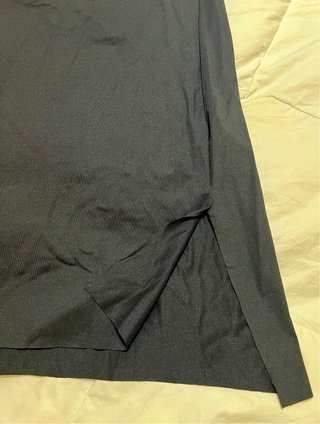 Vestido playero licra negro T/L