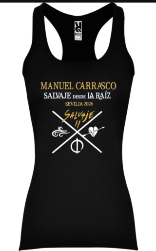 Camiseta Manuel Carrasco Salvaje Sevilla 2026