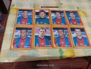 Cartas FC Barcelona: Zenden, Kluivert, Xavi copas
