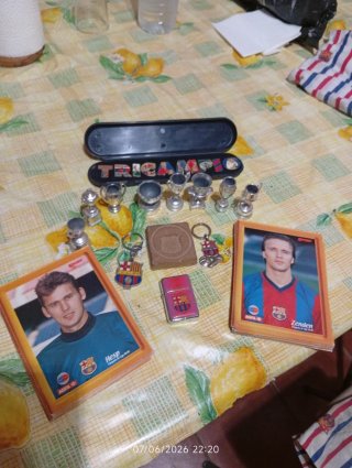 Cartas FC Barcelona: Zenden, Kluivert, Xavi copas
