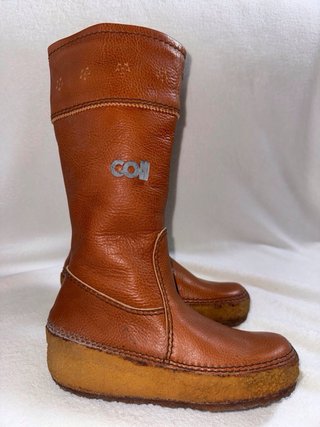 Botas vintage Coll marrones sin usar