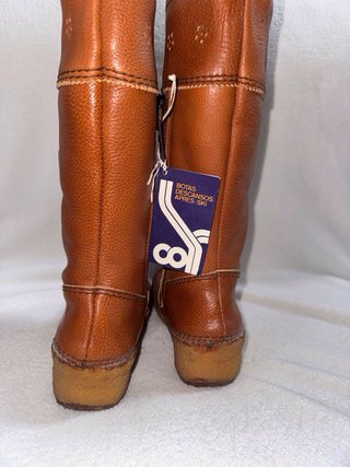Botas vintage Coll marrones sin usar
