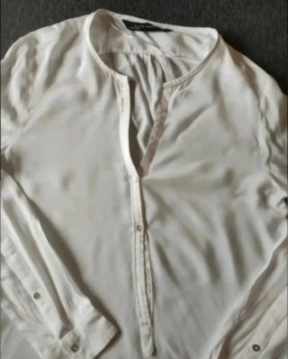 Camisa Zara Blanca Talla S