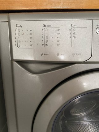 Lavadora secadora Indesit WDE71255