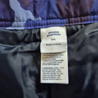 Pantalón impermeable Amazon Essentials azul