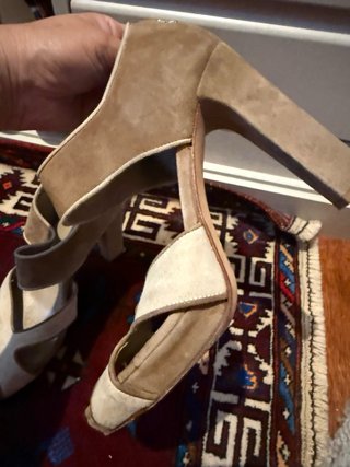 Sandalias Pedro del Hierro Piel Beige/Marrón