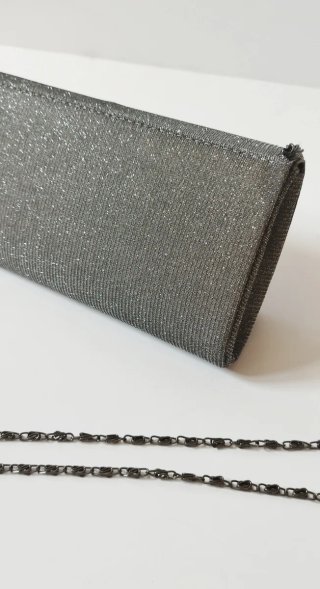 Lote bolsos plata Bijou Brigitte y Mango eventos