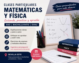 Matemáticas y Física ESO/Bachillerato Sevilla Este