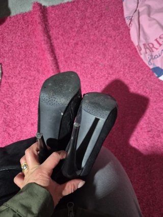 Botas de tacón negras