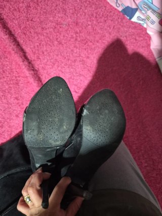 Botas de tacón negras