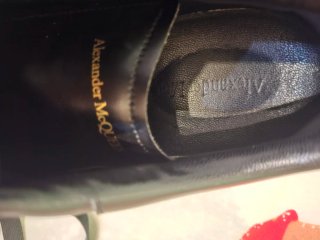 Zapatillas Alexander McQueen Negras Blancas