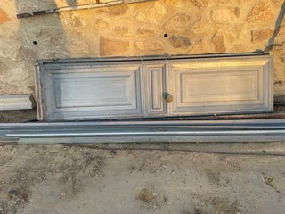 Puerta de entrada hirrro con pomo