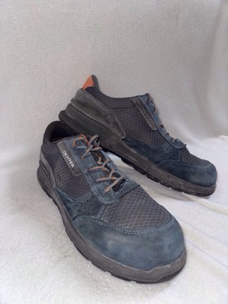 Zapatos Dexter Hombre Negro Naranja