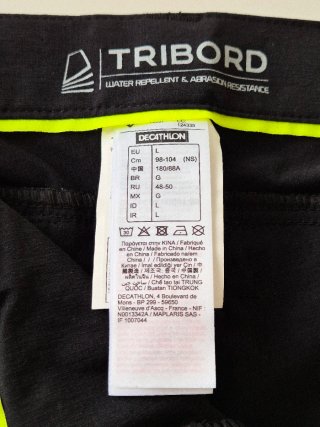 Decathlon - Pantalón Bermudas Técnico Tribord Race
