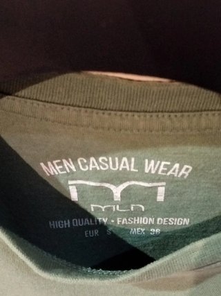 Camiseta verde chico MILANO