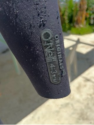 Traje surf O'Neill 4/3mm Talla M. Modelo RG8