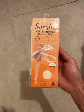 Uniforme Ballet Sansha Medias, Zapatillas, Maillot