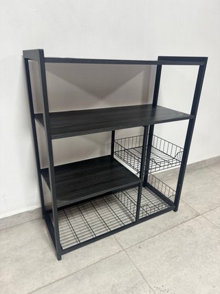 Estantería Cocina 4 Niveles con Cestas