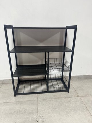 Estantería Cocina 4 Niveles con Cestas