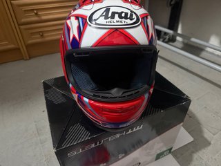 Casco Arai RX-7 Xprsario Colin Edwards Leer  bien