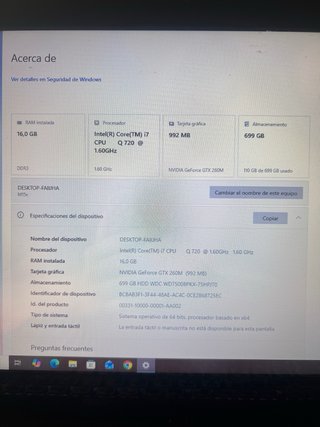 Portátil Alienware M15 X