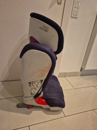 Silla coche Britax Römer negra