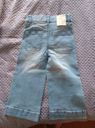 Calças ganga marine fit 3/4 anos