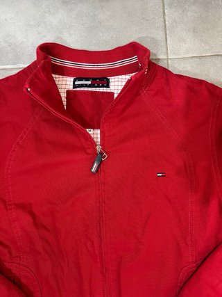 Chaqueta Bomber Tommy Hilfiger Roja Talla M
