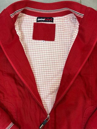 Chaqueta Bomber Tommy Hilfiger Roja Talla M