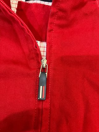 Chaqueta Bomber Tommy Hilfiger Roja Talla M