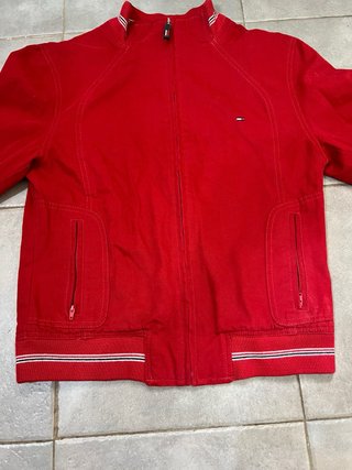 Chaqueta Bomber Tommy Hilfiger Roja Talla M