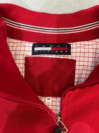 Chaqueta Bomber Tommy Hilfiger Roja Talla M