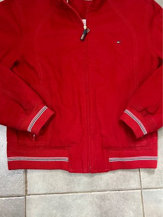 Chaqueta Bomber Tommy Hilfiger Roja Talla M