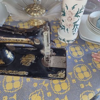 Máquina de coser Singer antigua