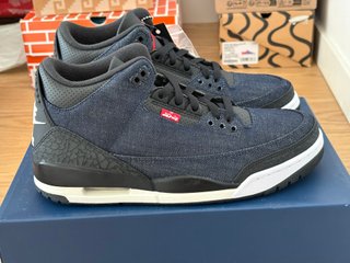 Jordan 3 Retro x Levi's Indigo