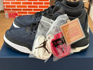 Jordan 3 Retro x Levi's Indigo