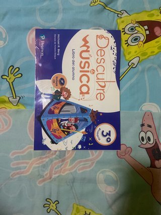 Libro Descubre la Música 3º Primaria Pearson