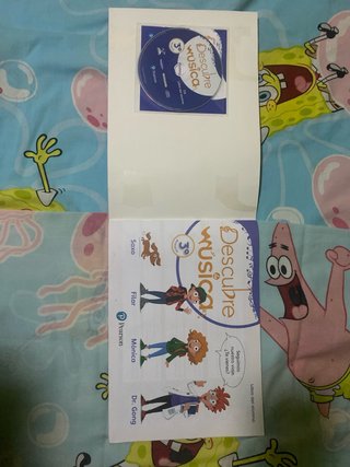 Libro Descubre la Música 3º Primaria Pearson