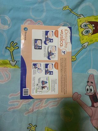 Libro Descubre la Música 3º Primaria Pearson