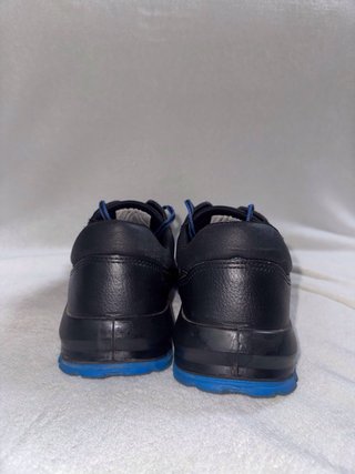 Zapatos Robusta Negros Suela Azul