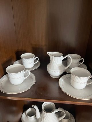Juego de café Porcelanas del Norte 27 piezas