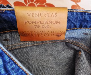 Jeans Devore Uomo Taglia 50 Made in Italy