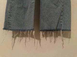 Vaqueros Mango Wide Leg Azul Claro