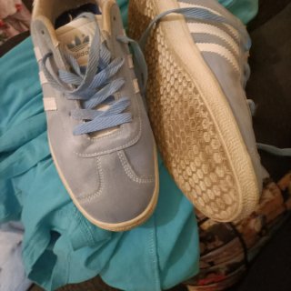 Zapatillas Adidas Gazelle Azul/Blanco