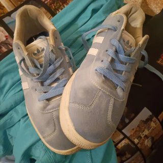 Zapatillas Adidas Gazelle Azul/Blanco