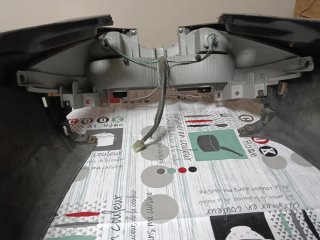 Parte trasera Suzuki burgman 125 2013