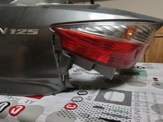 Parte trasera Suzuki burgman 125 2013